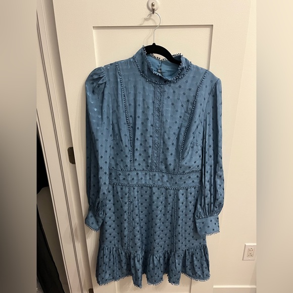 True Decadance Blue Long Sleeve dress - Picture 1 of 4
